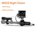 1000TV Lines Lens HD Night Vision Rifle Scope Cameras with 5w IR infared Torch 300M Range Night Vision Sights